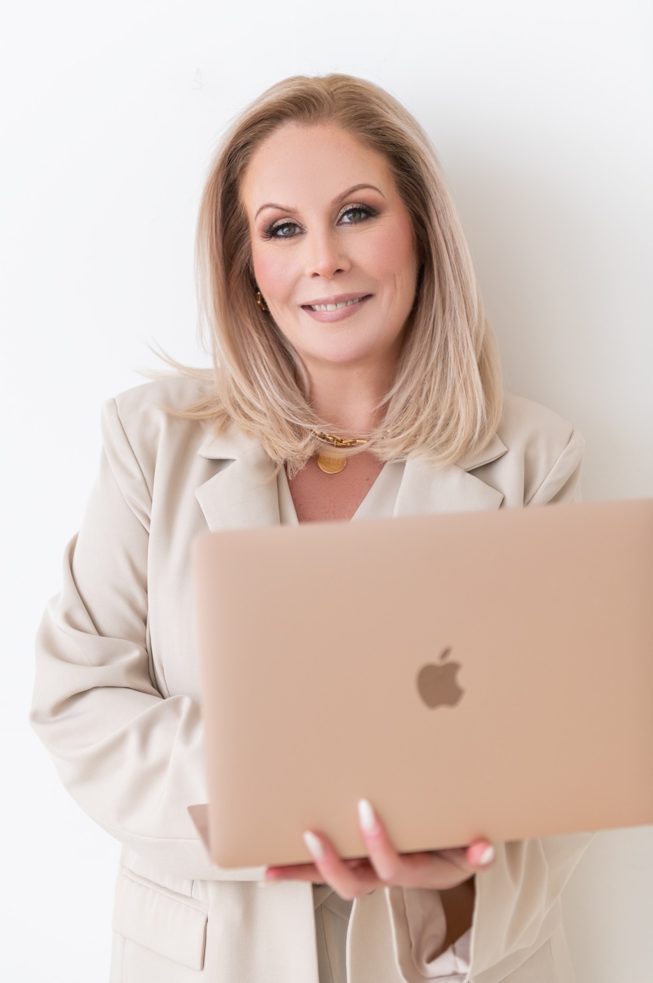 Dawn with laptop